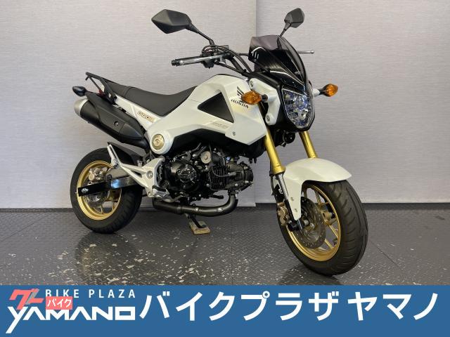 グロム　ＥＢＪ−ＪＣ６１　２０１４モデル　リアキャリア　フェンダーレス　スクリーン　Ｆアクスルスライダ−　ＵＳＢ電源