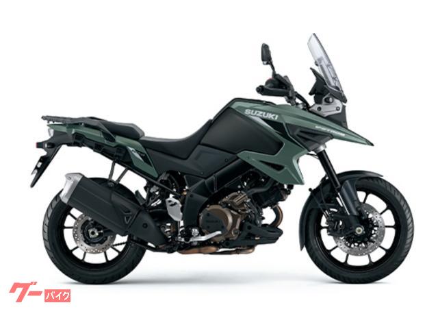 Ｖ−ストローム１０５０　８ＢＬ−ＥＦ１１Ｍ　マットスティールグリーンメタリック／マットブラックメタリックＮｏ．２　現行モデル