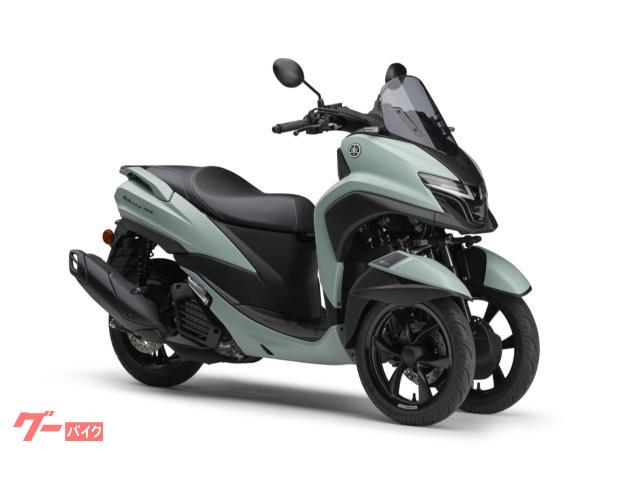 トリシティ１５５　８ＢＫ−ＳＧＡ９Ｊ　マットライトグリーニッシュグレーメタリック１　現行モデル