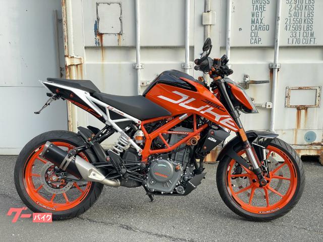 ３９０デューク　２０２０年モデル　２０２１年初登録　ワンオーナー　カスタム多数