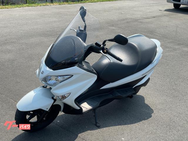 バーグマン200 ABS 純正マフラー&エキパイ (ほぼ新品) バーグマン200