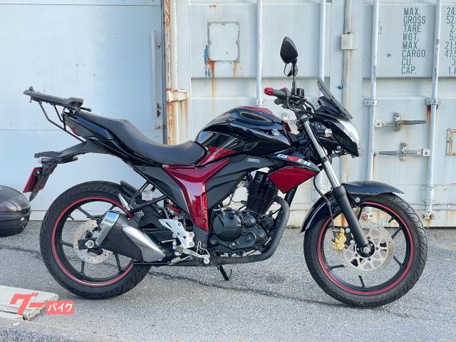 GIXXER 150 ジクサー ETC リヤキャリア スクリーン ワンオーナー