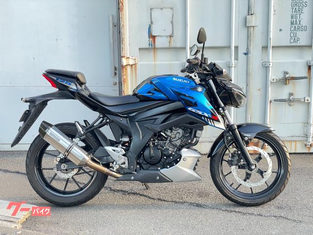 ＧＳＸ−Ｓ１２５　Ｍ３　後期型　２０２３年モデル　ワンオーナー　ＢＥＡＭＳフルエキマフラー　ヘルメットホルダー