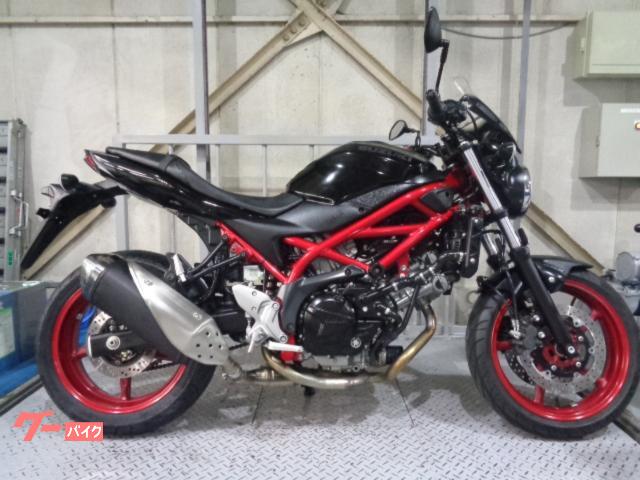 ＳＶ６５０　ＡＢＳ　７６．１ＰＳ　ＭＲＡスクリーン・アグラススライダー・タンクパッド・スペアキー付
