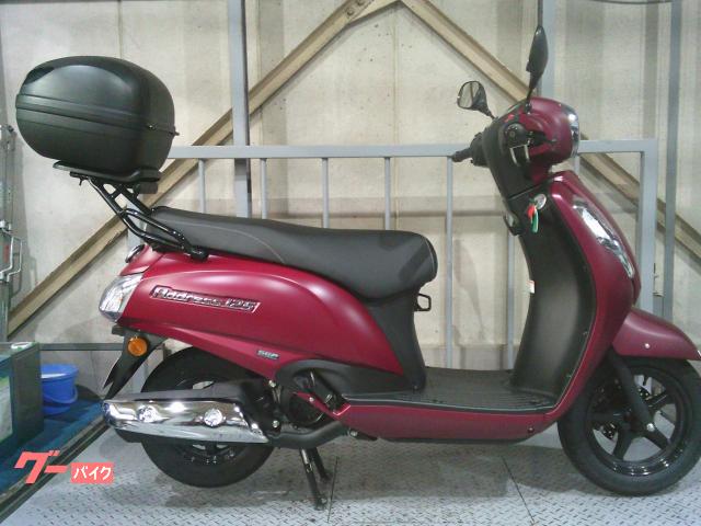 アドレス１２５　リヤキャリア・３２ＬリヤＢＯＸ付
