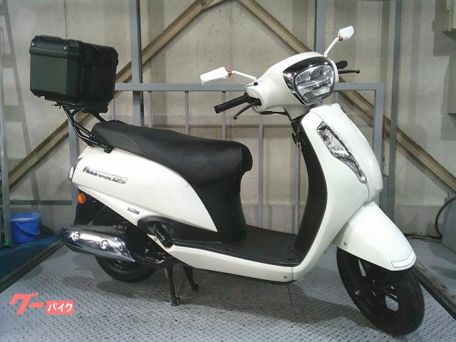 実働　GZ125　白アメリカン　白バイみたい　リアボックス付　福岡市南区 実働 GZ125 白アメリカン 白バイみたい リアボックス付 福岡市南区 AP