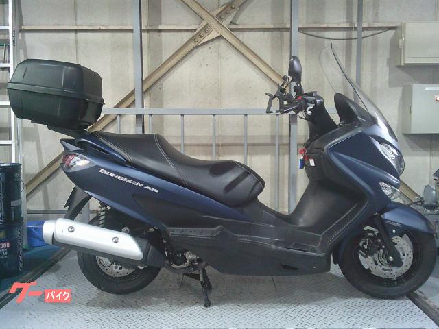 バーグマン２００　ＡＢＳ　最終モデル・ＥＴＣ２．０・ＧＩＶＩ３６ＬリヤＢＯＸ・リヤキャリア・マルチバー・携帯ホルダー・ＬＥＤ付