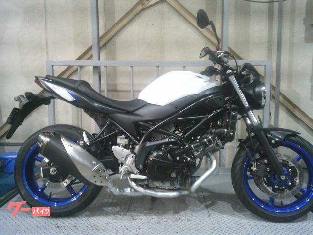 ＳＶ６５０　ローダウンリンク・ＥＴＣ・スライダー・ＵＳＢ２ポート・ヘルメットホルダー付