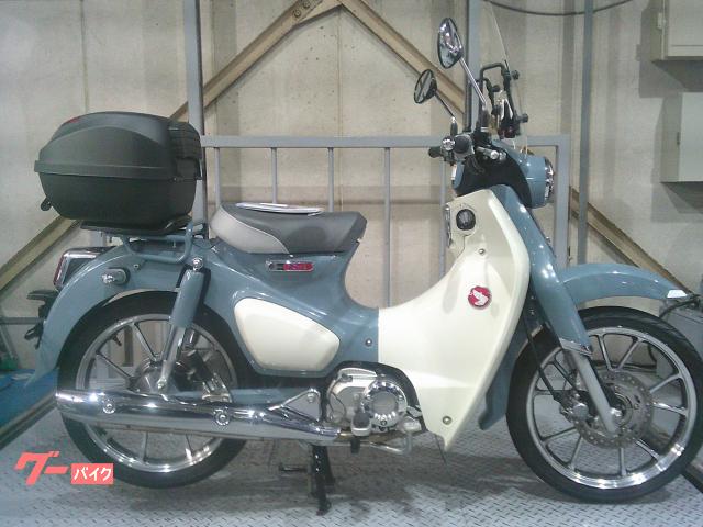 スーパーカブC125・ウインドスクリーン・32LリヤBOX・スマートキー2個付