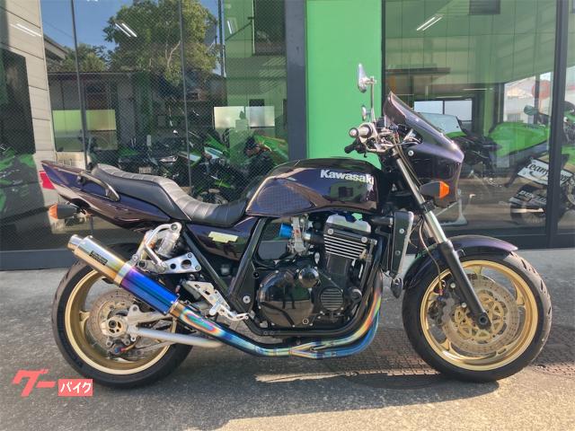 ＺＲＸ１１００　フルエキゾーストマフラー　ＦＣＲキャブレター　　　　前後ホイル社外