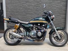 カワサキ　ＺＥＰＨＹＲ７５０　ファイナルモデル　オーリンズリヤサス　ＯＶＥＲスイングアーム　ゲイルホイル　モリワキチタンフルエキ