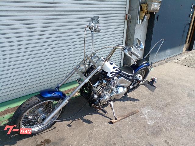 現品一点ドラッグスター400サイクルフェンダーフラットフェンダーボバーチョッパー ヤマハ ドラッグスター400スポタンフラットフェンダー