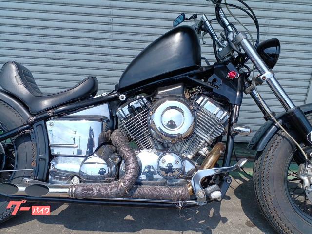ドラッグスター250 フラットフェンダー　シーシーバー Garage T＆F T&F ドラッグスター250 フェンダー フラット