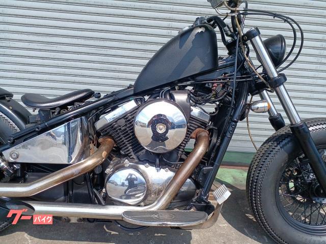カワサキ バルカン400クラシックスポタンフラットフェンダーフル
