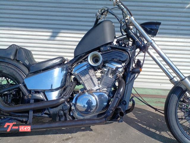 ホンダ スティード400 フィッシュテールマフラー(マフラー本体（社外