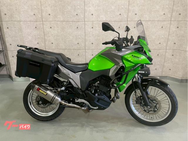 ＶＥＲＳＹＳーＸ　２５０　ツアラー　キャンディライムグリーンｘＭグラファイトグレー　ＥＴＣ　グリップヒーター