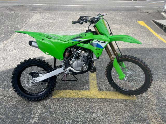 カワサキ KX112 27年モデル ライムグリーン 2サイクル