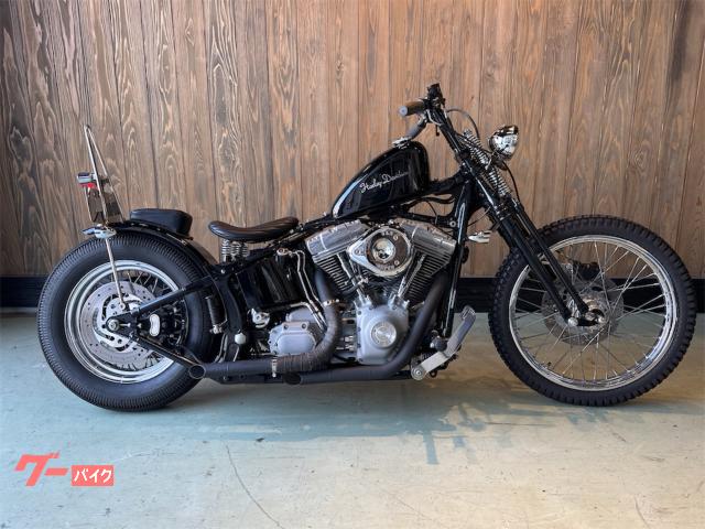 ＦＸＳＴ　ソフテイルスタンダード　ＣＨＯＰＰＥＲ　スプリンガー　ワンオフマフラー　タンデム可