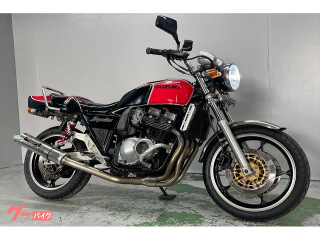 ＧＳＸ４００インパルス　ＧＫ７９Ａ　１９９６年モデル　車検令和７年１０月まで　カスタム車　ヨシムラマフラー　他車用足回り