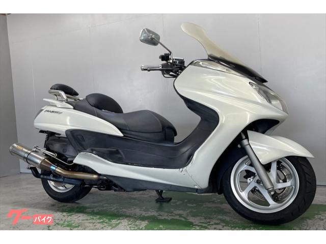 ヤマハ グランドマジェスティ２５０ ＳＧ１５Ｊ ２００５年モデル マフラー ＥＴＣ フェンダーレス バックレスト ハンドル  スクリーン｜ＧＡＲＡＧＥ－Ｊ イオ 武雄店｜新車・中古バイクなら【グーバイク】