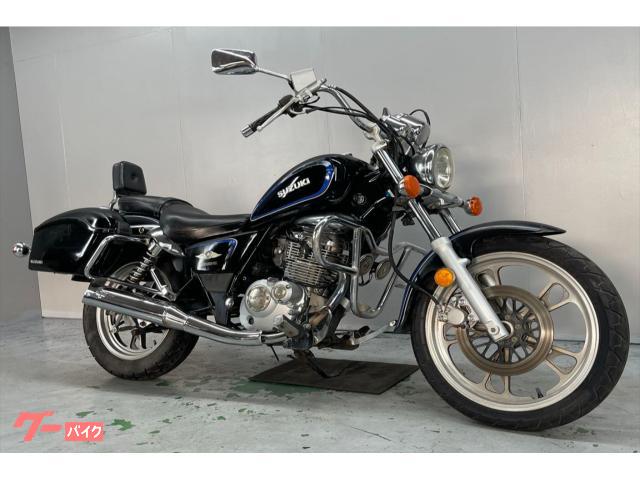 スズキ ＧＺ１２５ＨＳ ＰＣＪＧ３ エンジンガード サイドボックス バックレスト キャブ車｜ＧＡＲＡＧＥ－Ｊ イオ  武雄店｜新車・中古バイクなら【グーバイク】