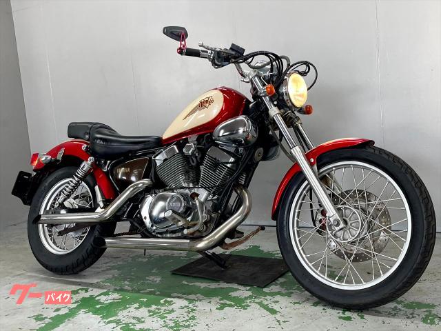 ＸＶ２５０ビラーゴ　３ＤＭ　１９９４年モデル　社外マフラー　ハンドル　ミラー