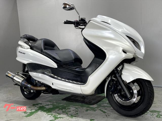 マジェスティＣ　ＳＧ０３Ｊ　２００４年モデル　Ｆマスク　ハンドル　ＭＡＣＭＲＤマフラー　フェンダーレス　ステップボード