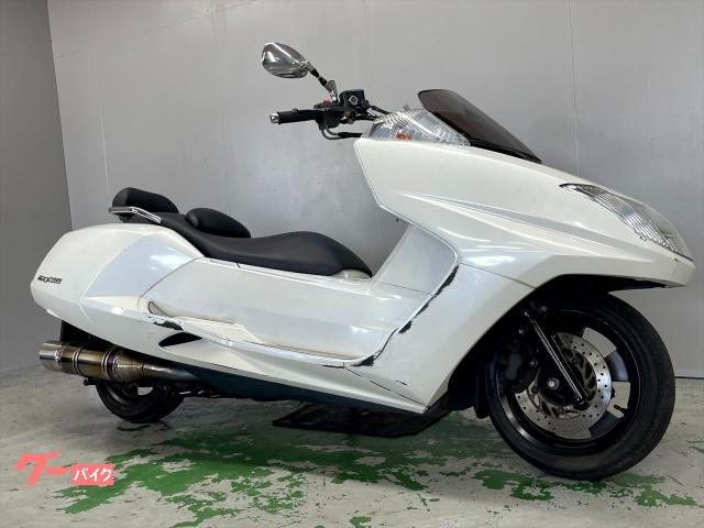 マグザム　ＳＧ２１Ｊ　２００７年モデル　後期　社外マフラー　ステップボード