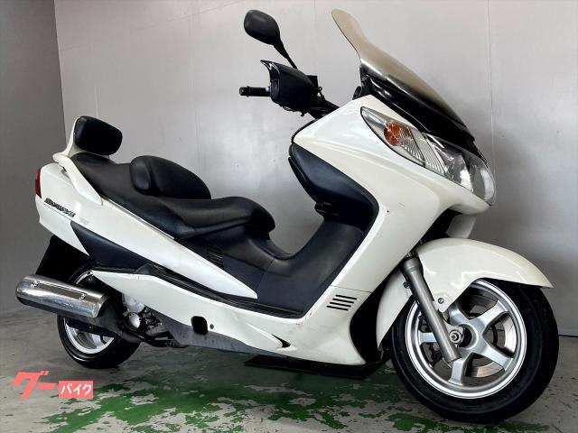 スカイウェイブ２５０　ＣＪ４３Ａ　２００３年モデル　自賠責保険令和１１年１月まで　ナックルガード　ノーマルコンディション