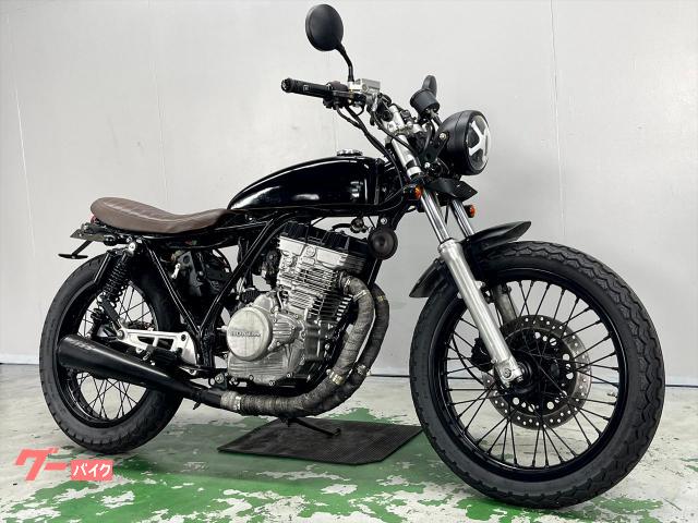 ＧＢ２５０クラブマン　ＭＣ１０　１９９０年モデル　カスタム車　スパトラマフラー　ハンドル　タンク　シート　ＬＥＤヘッドライト