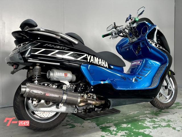 グランドマジェスティ250(SG15J系)★中古★apr製/31製?★ロンホイ/ロンスイキット/ケーブル付きフルセット★エアサスカスタムに【C8356】