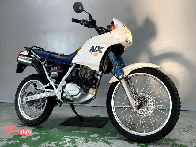 ＮＸ１２５（オフロードタイプ）　ＪＤ０９　１９８８年モデル　リアキャリア付き　ノーマルコンディション