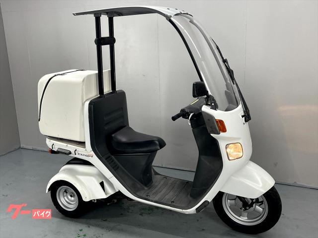 ジャイロキャノピー　ＴＡ０３　２０１８年モデル　インジェクション　最終型　リアボックス付き　デリバリー　トライク　三輪