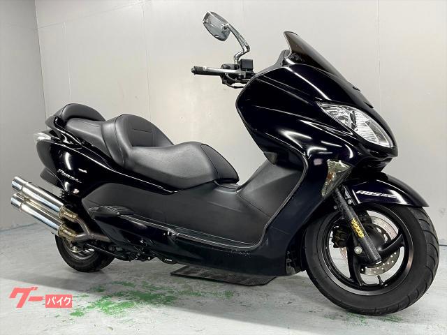 フォルツァ・Ｚ　ＡＢＳモデル　ＭＦ０８　２００５年モデル　社外マフラー　フェンダーレス　カスタム車両