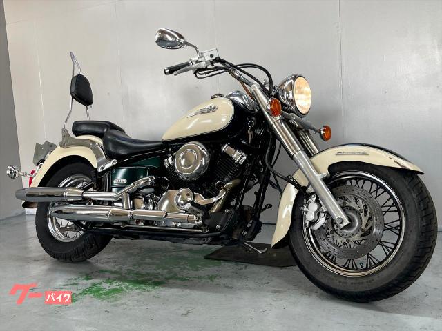 ドラッグスター４００クラシック　４ＴＲ　車検令和９年５月まで　バックレスト付き　１９９８年モデル　アメリカン
