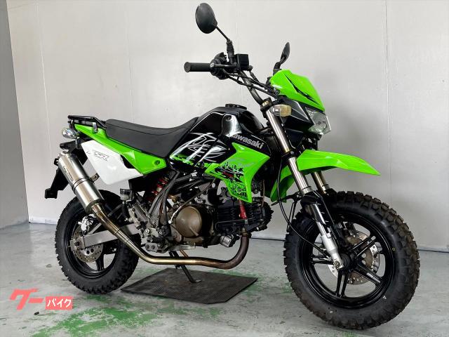 ＫＳＲ１１０　前後新品タイヤ　社外マフラー　リアキャリア　社外キャブレター　クラッチキット付き