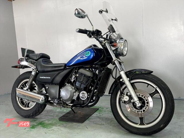 エリミネーター２５０ＳＥ　ＥＬ２５０Ａ　１９８７年モデル　社外スクリーン　ラッピング　程度良好