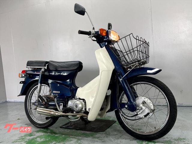 スーパーカブ９０カスタム　セル付き　ＨＡ０２　２００２年モデル　社外マフラー　低燃費　経済的　希少な９０　程度良好
