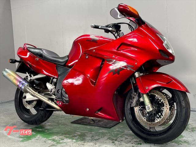 ＣＢＲ１１００ＸＸ　ＳＣ３５　１９９８年モデル　バーハンキット　モリワキマフラー　逆車　フルパワー　フルカウル