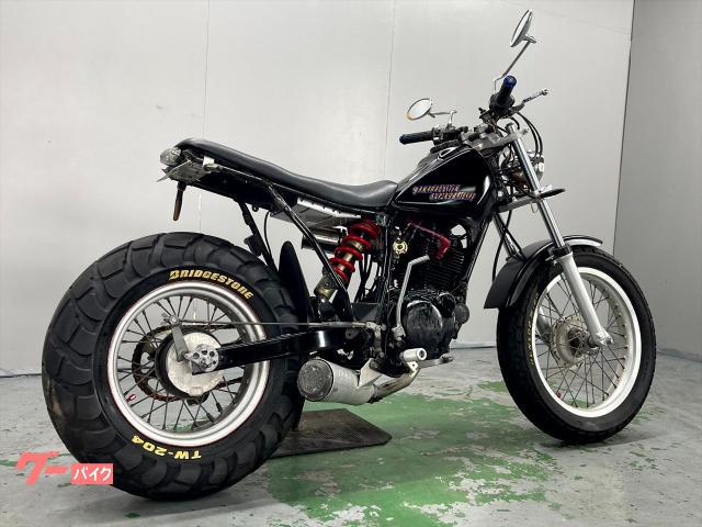 【動画あり】TW200 カスタム　タイヤバリ山スパトラ2JL YAMAHA TW200 2JL CUSTOM SUPERTRAPP 実動 書類付き 美品 オールオペン