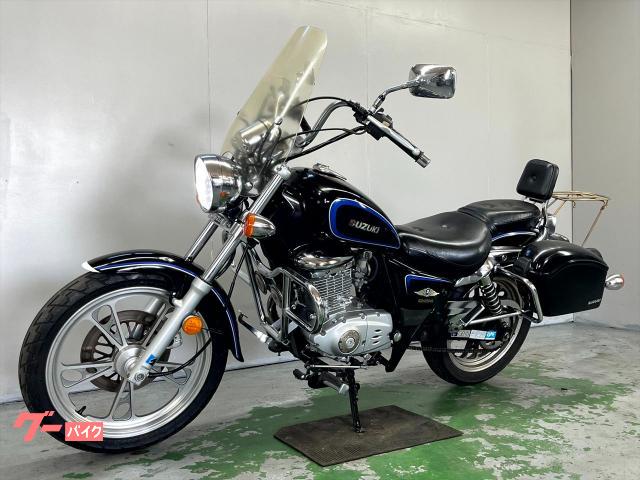 スズキ GZ125HS 2009年モデル サイドボックス エンジン