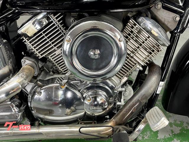 抜群ドラッグスター1100.VP10Jスラッシュ2in1マフラー ご覧いただき