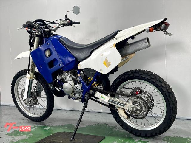 スズキ TS200R SH12A 1991年 社外チャンバー オフ スズキ TS200R SH12A 1991年 社外チャンバー オフ