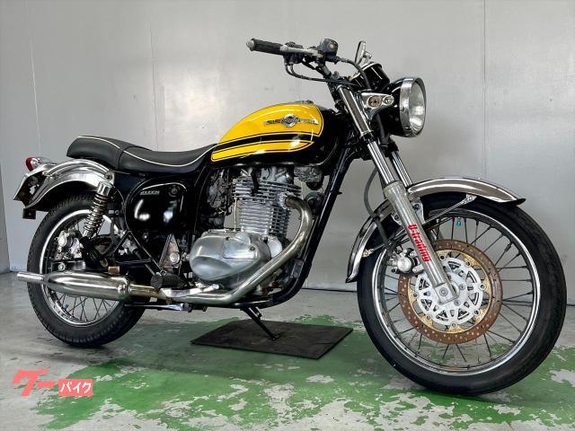エストレヤＲＳ　ＢＪ２５０Ａ　２００１年モデル　ノーマルコンディション　キャプトンマフラー　メグロジュニア　ディスクブレーキ