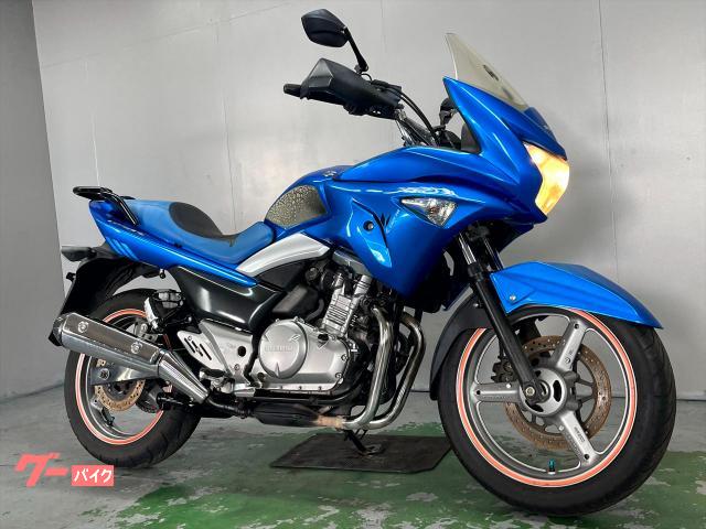 ＧＳＲ２５０Ｓ　ＧＪ５５Ｄ　２０１４年モデル　ナックルガード　リアキャリア　カスタムシート　インジェクション　大型ハーフカウル