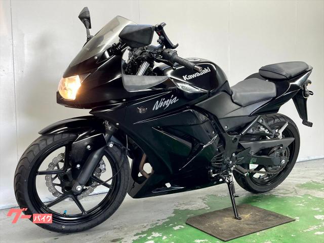 KawasakiNinja250r EX250k用バイク用ブラックカウル2点純正 カワサキ Ninja 250R EX250K 2012年モデル