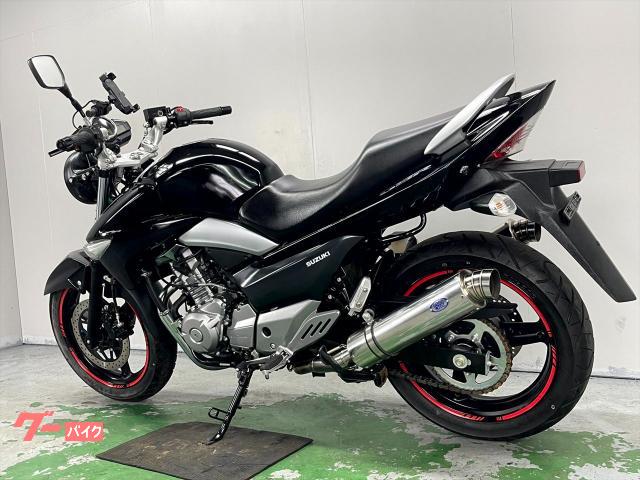 スズキ GSR250 GJ55D 2015年モデル 社外マフラー