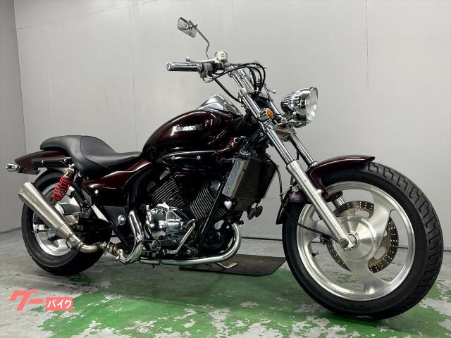 エリミネーター２５０Ｖ　ＶＮ２５０Ａ　１９９８年モデル　スパトラマフラー　社外ハンドル　ハンドルポスト　アメリカン　Ｖツイン