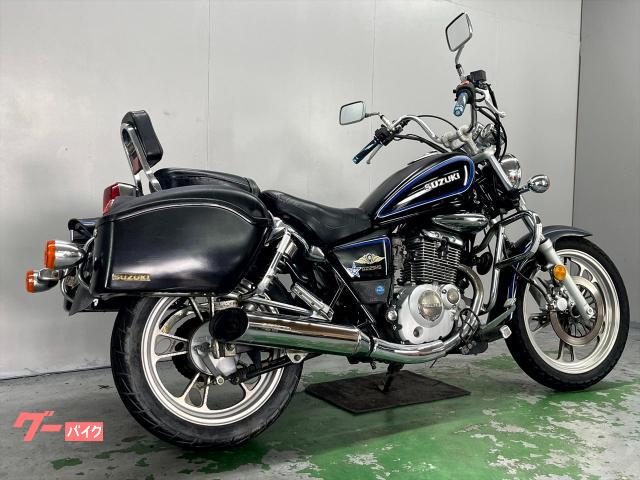 スズキ GZ125HS ノーマルコンデイション 純正サイドボックス