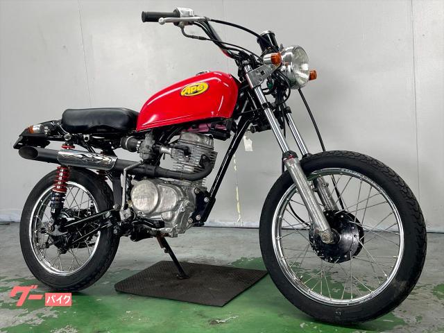 ＸＥ７５　ＣＥ７５　１９７６年モデル　ＸＬ８０Ｓエンジン載せ替え　エイプタンク　パワーフィルター　社外マフラー　社外リアサス